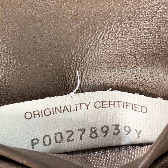 BOTTEGA VENETA Brown Woven Leather Intrecciato Small Flap Wallet - Picture 6 of 6